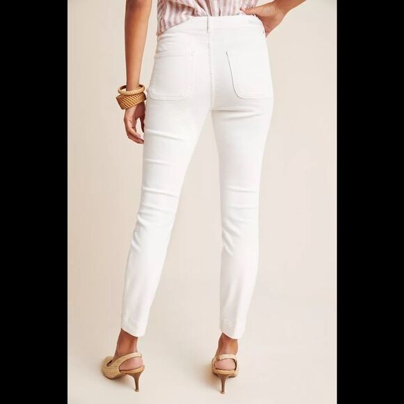 Pilcro High-Rise Denim Leggings Sz 28 - Picture 6 of 13